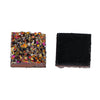 CA204C - 1000 pcs Druzy Resin Embellishment Cabochons Magenta Red Pink Multicolor AB - 12mm - Square