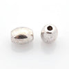 BD779 - 100 pcs. - Antique Silver Barrel Spacer Beads - 5mm x 4mm - Hole Size: 1mm