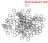 J218A - 100 pcs 304 Stainless Steel Open Jump Rings 6mm - 18 Gauge - High Quality