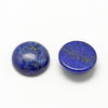 CA985 - 10 pcs Lapis Lazuli Blue Stone Embellishment Cabochons - 8mm - Round