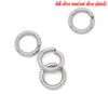 J218A - 100 pcs 304 Stainless Steel Open Jump Rings 6mm - 18 Gauge - High Quality