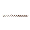 N130 - 100 pcs. - Antique Copper Extender Extension Chain Links Tails - 2 inch