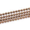 N185 - 10M (32.8 Ft) - Antique Copper Ball Chain - 2mm Ball