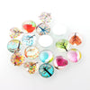 CA707 - 10 pcs Circle Tree of Life Glass Round Dome Seals Tiles Cabochons - 12mm