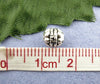 BD509 - 80 pcs Antique Silver Carved Tibetan Bali Round Spacer Beads- 5mm - 5x5mm