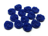 CA192 - 10 pcs Druzy Resin Embellishment Cabochons Royal Denim Blue - 12mm (1/2 in)