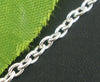 P578 - 10M (32.8 Ft) - Silver Plated Chain Link - 3x2mm - 3mm x 2mm