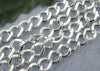 2M (6.56 Ft) - Silver Plated Chain Link - 7 x 8mm