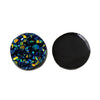 CA158 - 10 pcs Druzy Resin Embellishment Cabochons Blue Multicolor AB - 12mm
