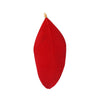 E489 - 10 pcs Red Dangle Charms Pendants - Feather - Gold Plated Crimps - 85mm (3/4") - Great for Light Earrings or Dangles!