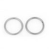 J260B - 100 pcs Stainless Steel Open Jump Rings 12mm - 16 Gauge - THICK - HEAVY - High Quality