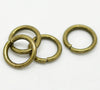 J129A - 200 pcs Bronze Open Jump Rings - 10mm - 15 Gauge