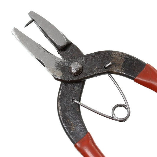 T058 - Metal Punch Hole Pliers - Stainless Steel - 16cm (6 1/4 in) - Punches holes in metal findings of 0.7mm thickness (21 Gauge) or less!