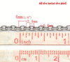 P615 - 5M (16.4ft) - 304 Stainless Steel Silver Tone Cable Chain - 4mm x 3mm Open Links - 0.8mm (20 Gauge) - Hypoallergenic! Tarnish Resistant!