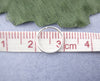 J161 - 600 pcs Silver Plated Open Jump Rings - 10mm - 21 Gauge
