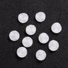 CA137 - 10 pcs Druzy Resin Embellishment Cabochons White - 12mm