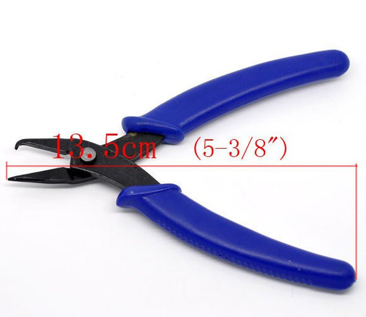 T059 - Split Jump Ring Opener Pliers - Stainless Steel and Plastic - 13 cm (5.12 in)