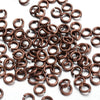 J009 - THICK - 100 pcs Antique Copper Open Jump Rings - 6mm x 1mm - 18 Gauge (1mm thick)