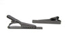 TC044 - 10 pcs Gunmetal Tie Bars/Clips - 40x5mm Glue Pad