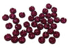 CA816 - 10 pcs Druzy Resin Embellishment Cabochons Berry Red Purple - 8mm