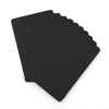 E455 - 30 pcs. Black Cardboard Paper Jewelry Earrings Earring Rectangle Display Cards Tags Labels - 2 Holes- 90mm x 60mm (3.5" x 2.4")