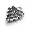 P284 - 7 pcs. Silver Tone Wine Charms Pendants with Jump Rings- 15mm - 30mm - Variety - Assortment - Mix - Set B