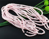 BD090 - 8mm Pastel Light Pink Glass Pearl Imitation Round Beads - 32 inch strand - 100 pcs per strand - Hole Size: 1mm