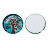 CA455 - 10 pcs Circle Red Tree Glass Round Dome Seals Tiles Cabochons - 20mm (3/4 inch)