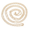 N141 - 10M (32.8 Ft) - Dull Rosy Rose Gold Plated Chain Link - 5.5x3.5mm - 5.5mm x 3.5mm - Thickness: 1mm (18 Gauge)