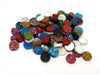 CA559 - 40 pcs Druzy Resin Embellishment Cabochons Assortment - Sparkly Mix - 12mm (1/2 in)