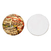CA405 - 5 pcs. Circle "Los Angeles" Round Glass Dome Seals Tiles Cabochons Embellishments - 25mm (1 in) - 1" - World Map Design