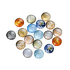 CA406 - 10 pcs Circle Planets Solar System Universe Glass Round Dome Seals Tiles Cabochons - 12mm