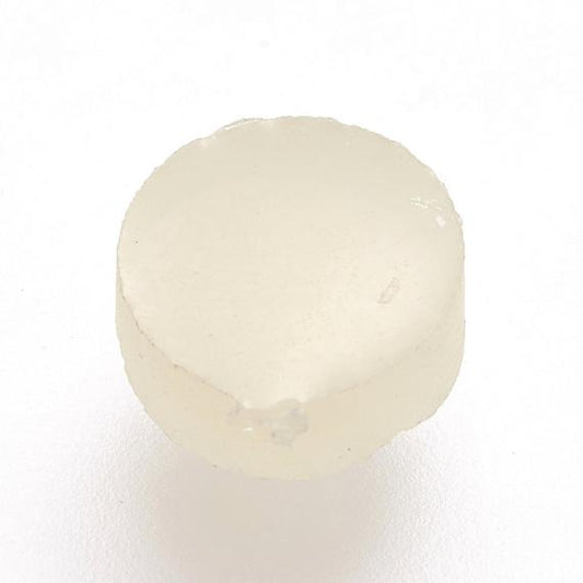 CA526 - 10 pcs Druzy Resin Embellishment Cabochons - Beige Multicolor - Diameter: 6mm - 4mm Thick