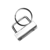 J269 - 20 pcs. Silver Tone Key Fobs and Key Rings - 1 1/4" - Beautiful Purse Handbag Hardware - 1.25 inch - 32mm - 10 Set