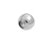 BD414 - 100 pcs 304 Stainless Steel Ball Spacer Beads- 6mm - Hypoallergenic! Tarnish Resistant! Hole Size: 2mm