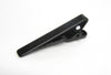 TC006A - 5pcs Black Tie Bars/Clips - 40x5mm Glue Pad
