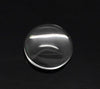 CA551A - Lot of 15 Circle Clear Round Glass Dome Seals Tiles - 12mm (0.5 in)