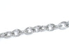 P590 - 10M (32.8 Ft) - Silver Tone Chain Link - 5x3.5mm - 5mm x 3.5mm - Thickness: 0.9mm (19 Gauge)