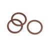 J170 - 20 pcs Antique Copper Soldered Connector Closed Jump Rings - 33mm (1 1/4") - 13 Gauge (1.9mm Thick)