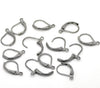 60 pcs (30 pairs) Gunmetal Leverback Earrings - 16x10mm - Made of copper!