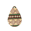 P962 - 10 pcs Gold Plated Multicolor Teardrop Metal Enamel Dangle Charms Pendants - 28mm x 18mm - 1.1" - Kite - Sparkledust - For Earrings