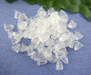 E006B - 500 pcs (250 Pairs) Clear Transluscent Rubber Earring Back Stoppers - 5mm x 5mm - Cone