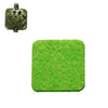 P1000 - 10pcs. Green Nonwoven Square Felt Oil Diffuser Pads - 26mm x 26mm - Perfect for Oil Diffuser Round Circle Pendants Locket Box