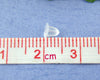 E006B - 500 pcs (250 Pairs) Clear Transluscent Rubber Earring Back Stoppers - 5mm x 5mm - Cone