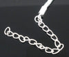 N145 - 10M (32.8ft) - Silver Plated Extension Chain -5x3mm Links - Ideal to make extender chains!