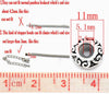 BD561 - 100 pcs Antique Silver Pattern Spacer Stoppers with Rubber - Fits European and Regular Cords - 11mm x 5mm
