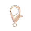CL105 - 50 pcs. Rose Gold Plated Lobster Parrot Clasps - 15mm X 9mm - Made of Copper - High Quality! Claw Clasps