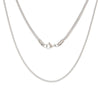 N066 - 1 pc. Stainless Steel Foxtail Chain Necklace 20 1/2" - THICK - 52.2cm - Lobster Clasp - Claw Clasp - Hypoallergenic! Tarnish Resistant!