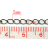 N147 - 10M (32.8ft) - Bronze Extension Chain -5x3mm Links - Ideal to make extender chains