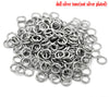 J226A - THICK - 100 pcs 304 Stainless Steel Open Jump Rings 7mm - 16 Gauge - High Quality